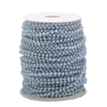 5 Meter Ruženec Reťaz z Nerezovej Ocele Červená Modrá Čierna Tmavo Zelená Korálkové Reťazí pre DIY Jewellry Tvorby